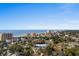 Aerial view of the neighborhood and ocean featuring the address 409 14th Ave S at 409 14Th Ave. S, North Myrtle Beach, SC 29582