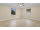 Bedroom with wood flooring, recessed lighting, and views from the windows at 409 14Th Ave. S, North Myrtle Beach, SC 29582