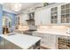 Beautiful kitchen featuring a large island, updated appliances, and stylish countertops at 487 Lantana Circle, Georgetown, SC 29440