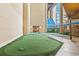 Charming putting green with professional landscaping in a relaxed outdoor setting at 5200 N Ocean Blvd. # 833, Myrtle Beach, SC 29577