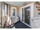 Cozy screened porch, perfect for enjoying the outdoors with protection from the elements at 609 Hillside Dr. S # C-16, North Myrtle Beach, SC 29582