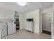 The laundry room has a tile floor with access to the rest of the house at 617 Hibiscus Ave. # 617, Myrtle Beach, SC 29577