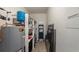 A small utility room provides storage and space for the water heater at 617 Hibiscus Ave. # 617, Myrtle Beach, SC 29577