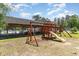 Fun playground area with swings and a slide, perfect for children to enjoy outdoor activities at 6734 Blue Heron Blvd. # 104, Myrtle Beach, SC 29588