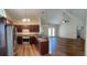 Open kitchen layout with stainless appliances, granite countertops, and easy access to the living area at 753 Bucklin Loop, Myrtle Beach, SC 29579