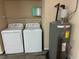 Utility room with washer, dryer, and water heater at 753 Bucklin Loop, Myrtle Beach, SC 29579
