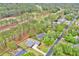 Aerial view of multiple houses in neighborhood close to golf course at 8209 Timber Ridge Rd., Conway, SC 29526