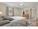 Bright bedroom showcasing a walk-in closet and ample natural light at 829 9Th Ave. S, North Myrtle Beach, SC 29582