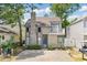 Inviting home with unique brick chimney and a quaint upper balcony for relaxing outdoors at 829 9Th Ave. S, North Myrtle Beach, SC 29582