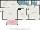 Detailed floor plan showcasing layout of living spaces, bedrooms, kitchen, and screened porch at 8796 Cloister Dr. # B, Surfside Beach, SC 29575
