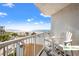 Balcony with chairs offering ocean views and bright blue skies at 9550 Shore Dr. # 226, Myrtle Beach, SC 29572