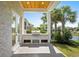 An outdoor kitchen features a grill, countertop, and storage at 985 Shipmaster Ave., Myrtle Beach, SC 29579