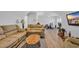 Open living space with neutral tones, comfortable seating, and an adjacent exercise area at 1004 Whooping Crane Dr., Conway, SC 29526