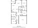 Detailed floor plan showcasing the layout of a 1729 sq ft home with multiple bedrooms and a garage at 1011 Maxwell Dr., Little River, SC 29566