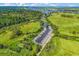 Aerial view of a marina featuring boat slips and waterway access to the intercostal waters at 1033 Tuckers Rd., Pawleys Island, SC 29585