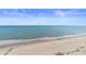 Expansive oceanfront view from above showcasing the serene shoreline and peaceful beach at 1105 S Ocean Blvd. # 1024, Myrtle Beach, SC 29572