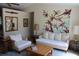 Cozy living room featuring comfortable seating, tasteful decor, and plenty of natural light at 1145 Forest Dr., North Myrtle Beach, SC 29582