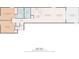 Layout of floorplan showing the total area of 775 sq ft for a 2-bedroom home at 126 N Waccamaw Dr. # 101, Garden City Beach, SC 29576