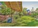 Backyard hammock and green lawn at 130 Hagar Brown Rd., Murrells Inlet, SC 29576