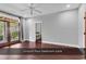 Spacious primary bedroom suite with access to a private balcony and a full bathroom at 130 Hagar Brown Rd., Murrells Inlet, SC 29576
