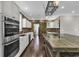 Gourmet kitchen with brick backsplash, stainless steel appliances, and spacious custom island at 130 Hagar Brown Rd., Murrells Inlet, SC 29576