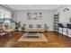 Bright living room featuring a stylish seating area with wood floors and decor at 142 Ella Kinley Circle # 402, Myrtle Beach, SC 29588