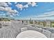 Community deck with various seating arrangements overlooking the ocean at 14290 Ocean Highway # 222, Pawleys Island, SC 29585