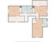 Second floor plan featuring multiple bedrooms, bathrooms, and attic spaces at 1503 Red Bluff Rd., Loris, SC 29569