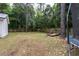 Open backyard with plenty of room for activities and gardening at 1521 Front St., Georgetown, SC 29440