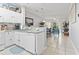 Open kitchen featuring granite countertops and leading into the seating area at 1525 Lanterns Rest Rd. # 103, Myrtle Beach, SC 29579