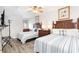 This bedroom features two beds with wooden headboards and luxury mattresses at 1707 Perrin Dr. # 1003, North Myrtle Beach, SC 29582