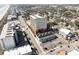 Aerial view of high-rise building near the beach and neighborhood at 1707 Perrin Dr. # 802, North Myrtle Beach, SC 29582