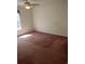 Sunlit bedroom with ceiling fan; window coverings are also present at 193 Charter Dr. # E3, Longs, SC 29568
