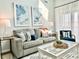 Comfortable living room with modern furniture and stylish decor at 201 N Hillside Dr. # 311-A, North Myrtle Beach, SC 29582