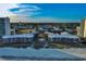 Beautiful aerial view of an ocean-front condo building with beach access and community pool at 208 N Ocean Blvd. # 321, North Myrtle Beach, SC 29582