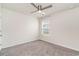 Bedroom with carpet, ceiling fan, and large window at 211 Seasons Trace Loop, Longs, SC 29568