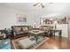 Inviting living room showcases hardwood floors, comfortable seating, and decorative accents at 2170 Buxton Dr., Myrtle Beach, SC 29579