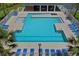 Beautiful community pool area with lounge chairs and well-maintained surroundings at 2302 Clandon Dr., Myrtle Beach, SC 29579