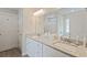 Bathroom features granite countertops, double sinks, and ample cabinet space at 2506 Berleze Ct., Conway, SC 29527
