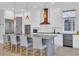 Spacious kitchen with granite countertops, designer lighting, and stainless appliances at 260 Palmetto Harbour Dr., North Myrtle Beach, SC 29582