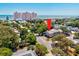 Aerial view of property showcasing proximity to beach, city and serene neighborhood at 2701 Hillside Dr. S # 1, North Myrtle Beach, SC 29582