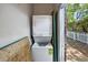 Stackable washer and dryer set conveniently located inside utility area at 2701 Hillside Dr. S # 1, North Myrtle Beach, SC 29582