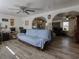Open living space with hardwood floors, arched entrances, and lots of natural light at 2917 Chippenham Rd., Marion, SC 29571
