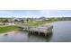 Community pier by the lake with a scenic view, perfect for relaxation and leisure at 315 Cattle Drive Circle, Myrtle Beach, SC 29588