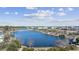 Scenic view of a serene lake surrounded by walking paths, trees, and bridges at 3550 Pampas Dr. # 2, Myrtle Beach, SC 29577