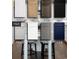 Display of various kitchen cabinet door styles and colors, providing potential design options at 3597 Valley Forge Rd., Aynor, SC 29511