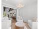 Elegant living room with white furnishings, decorative trim, and open layout at 4426 Still Pond Rd., Conway, SC 29526