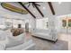 Open-concept home showcasing a living room, kitchen with bar seating, and lots of natural light at 4426 Still Pond Rd., Conway, SC 29526