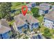 Aerial view of condos near golf course, ponds, and pool for a relaxing community atmosphere at 4773 Wild Iris Dr. # 301, Myrtle Beach, SC 29577