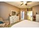 Bright bedroom with dresser, chair and carpeted floors at 512 Chanted Dr., Murrells Inlet, SC 29576